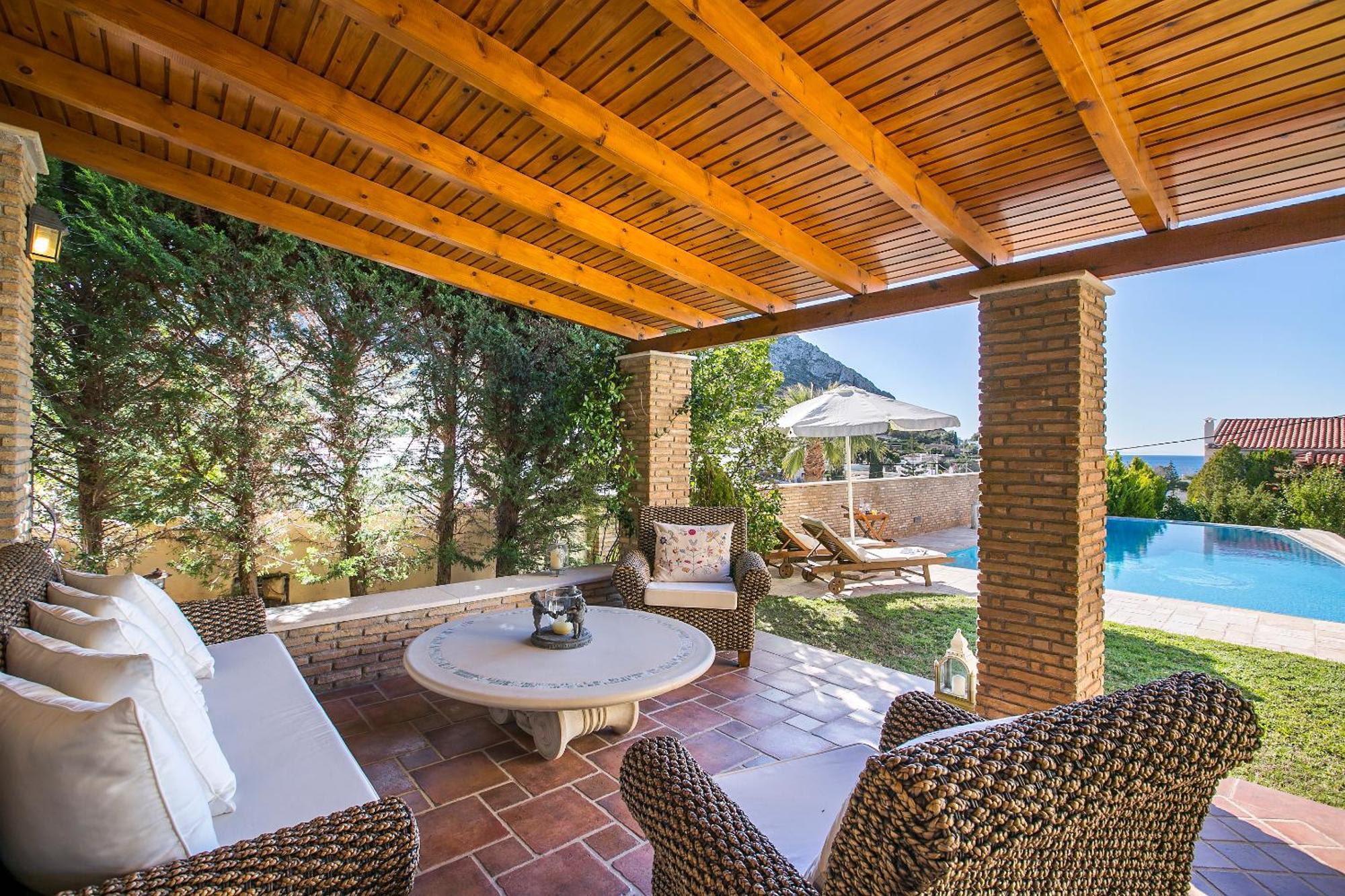 Villa Melia Сунион Экстерьер фото